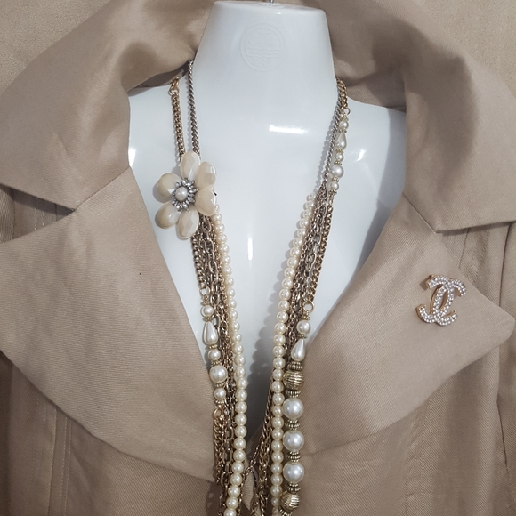 Linen Blazer /  M - Picture 7 of 10